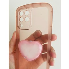 Benedetto Samsung Galaxy M33 Kamera Korumalı Popsocketli Pembe Kılıf