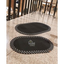 Home Turko 2'li Takım Jüt, Modern, Bohem, Banyo Paspası, Banyo Paspas Takımı, Çeyizlik, Hediyelik, Ev Eşyası