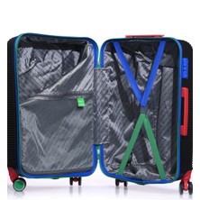 Benetton Trolley 60 cm Siyah Unisex Valiz