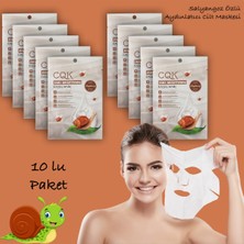 Xolotex 10 Adet Salyangoz Maskesi Aydınlatıcı Hidrasyon Centella Asiatica Snail Brightening Xlm106