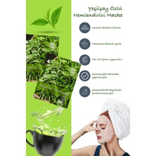 Xolotex 3 Adet Yeşil Çay Özlü Kağıt Yüz Maskesi Green Tea Face Mask 25ML XLM99