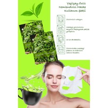 Xolotex 3 Adet Yeşil Çay Özlü Kağıt Yüz Maskesi Green Tea Face Mask 25ML XLM99