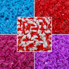 Hanyang Mix E M Kediler Için 100 Adet Yumuşak Tırnak Kapağı + 5x Yapıştırıcı + 5x Aplikatör /* Xs, S, M, L, Kapak, Kedi, Pençe, Pençe, Zot */ (Yurt Dışından)