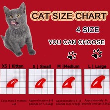 Hanyang Rose L 100 Adet Yeni Moda Kedi Tırnak Kapakları Yumuşak Kedi Pençesi Kapaklar Kedi Tırnak Koruyucu Ücretsiz Yapıştırıcı ve Aplikatör ile Boyut Xs S M L (Yurt Dışından)
