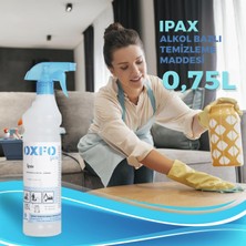 Oxfopro Ipax Organik Alkol Bazlı Çok Amaçlı Profesyonel Hızlı Hijyen Spreyi 750 ml