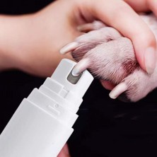 Hanyang Beyaz Yeni Elektrikli Köpek Tırnak Makası Pet Pençeleri Kesici Öğütücüler Araçları LED Işık ile Kedi Paws Tırnak Bakım Giyotin Temizlik Malzemeleri (Yurt Dışından)