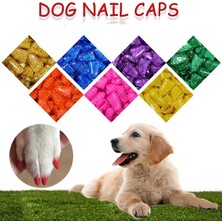 Hanyang Gül L Renkli Kedi/köpek 20 Adet Silikon Yumuşak Kedi Tırnak Kapakları/kedi Pençe Pençesi/evcil Hayvan Tırnak su/kedi Tırnak Kapağı  Tutkal ile Evcil Hayvanlar (Yurt Dışından)