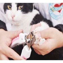 Hanyang Pembe Pet Kedi Köpek Tırnak Makası Kesici Paslanmaz Çelik Bakım Makası Clippers Pençe Tırnak Makası Kilitli Pet Malzemeleri (Yurt Dışından)