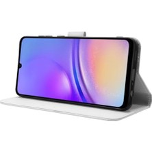 Cool-M Samsung Galaxy A05 4g Kasa Deri Stand Elmas Doku Koruyucu Telefon Kapağı (Yurt Dışından)