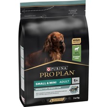 ProPlan Small Mini Adult 3kg Kuzulu Sensitive Digestion Küçük Irk Yetişkin Köpek Maması