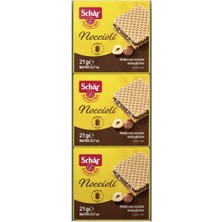 Schar Noccioli Kremalı Fındıklı Gofret 3 x 21 gr