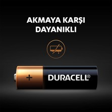 Duracell Alkalin Kalem Pil 6'lı Aa