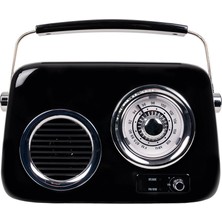 Kozmos FB-R302-BK Retro Radyo ve Bluetooth Hoparlör