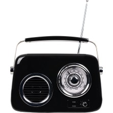 Kozmos FB-R302-BK Retro Radyo ve Bluetooth Hoparlör