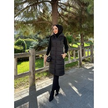 Doque Kadın Kapitone Elyaf Dolgulu Şişme Kışlık Yelek 50001