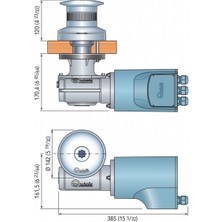 Quick Tumbler Capstan 1500W 24V