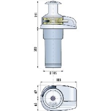 Quick DP2E Irgat. Tamburlu Model 24V 800W 8 mm