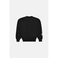 Wwf Market Giant Panda Çift Taraflı Sweatshirt - Siyah SWT-89XX Unisex