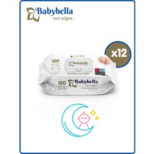 Babybella Baby Islak Mendil 120 Yaprak 12'li Set