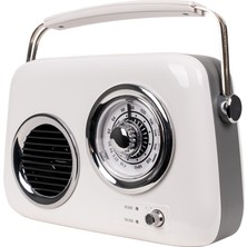 Kozmos FB-R302-WH Retro Radyo ve Bluetooth Hoparlör