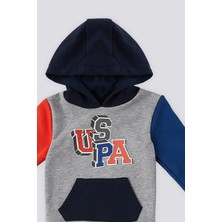 U.S. Polo Assn. Gri Erkek Bebek Takım
