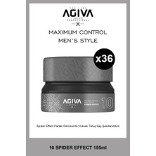 Agiva Hair Wax Effect Parlak Görünümlü Wax No:10 155ml X36