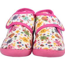 Sia Çanta Eva Comfortline Kaydırmaz Taban Keçe Kumaşlı, Iç Astarlı Üşümeyen Ayaklar Lastikli Bilekli Cırtlı  Unisex Çocuk Panduf  Terlik