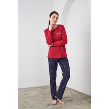 Pjs 24540 Kadın Patlı Pijama Takım