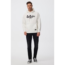 Lee Cooper Gory Erkek Sweatshırt Beyaz