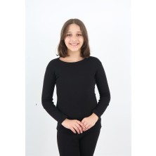 Vitmo Çocuk  Termal Siyah Alt-Üst  Takım Kışlık Içlik Unisex