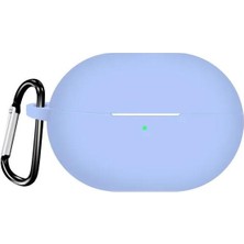 Nanospace Huaweı Freebuds Pro 3 Ile Uyumlu Kılıf Tam Koruma Renkli Kancalı Silikon Kılıfı