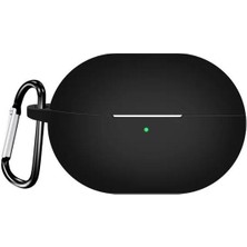 Nanospace Huaweı Freebuds Pro 3 Ile Uyumlu Kılıf Tam Koruma Renkli Kancalı Silikon Kılıfı