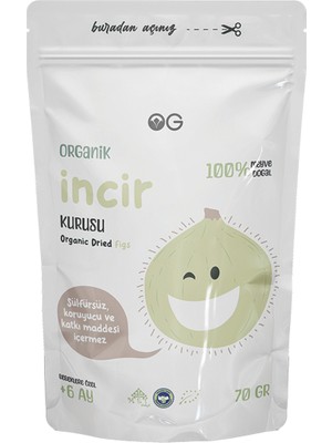 OG natural Organik İncir Kurusu 70 gr