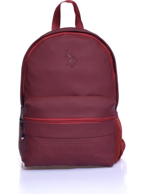 U.S. Polo Assn. PLÇAN22233 Bordo Unisex Sırt Çantası