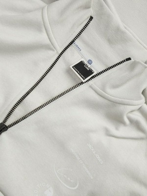 Jack & Jones Reflect Yarım Fermuarlı Erkek Sweat 12242262