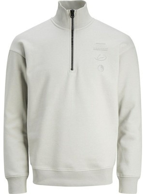 Jack & Jones Reflect Yarım Fermuarlı Erkek Sweat 12242262