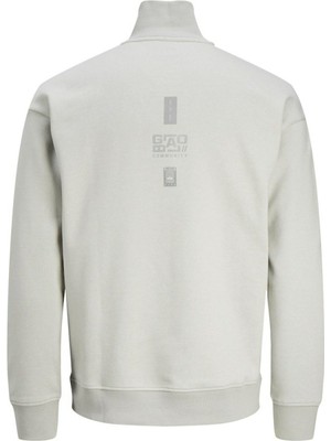 Jack & Jones Reflect Yarım Fermuarlı Erkek Sweat 12242262