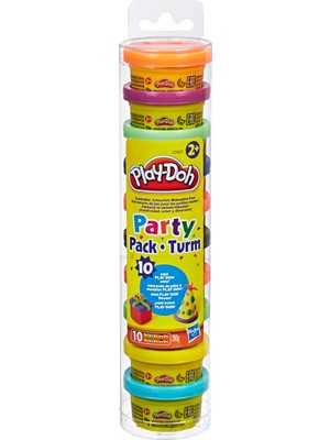 Play-Doh Bonbon Parti Seti Eğlenceli Oyun Hamurları 10 Renk 283 Gram Çocuklar İçin