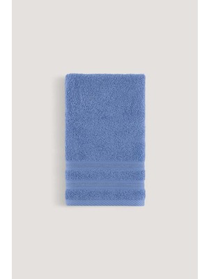 Arliva Home Pure Bukle Bordürlü Havlu Koyu Mavı 90X150