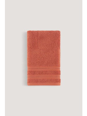 Arliva Home Pure Bukle Bordürlü Havlu Kıremıt 90X150