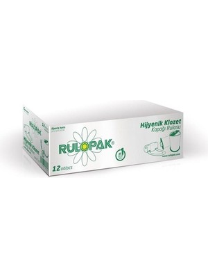 Rulopak Sensörlü Hijyen Klozet Rulosu 12'li