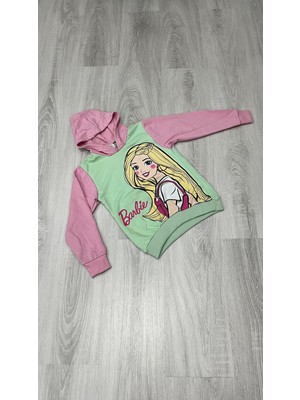 Minik İkon Zara Mint Barbie Kapişonlu 3 Iplik Takım