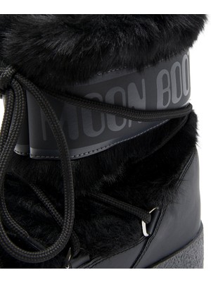 Moon Boot Kadın Kar Botu 24501300-001 Moon Boot Ltrack Faux Fur Black