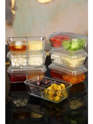 Paşabahçe 4 Adet Frigo 2 Bölmeli Kahvaltılık