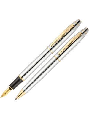 SCRIKSS 35 GOLD KROM TÜKENMEZ + DOLMA KALEM TAKIM 35