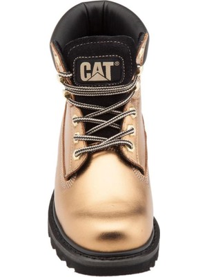 Cat Caterpillar Colorado Bronze Deri Kadın Bot