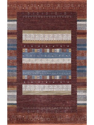 Artemis Halı Artemis Bella 6475A Turuncu Bordo Halı