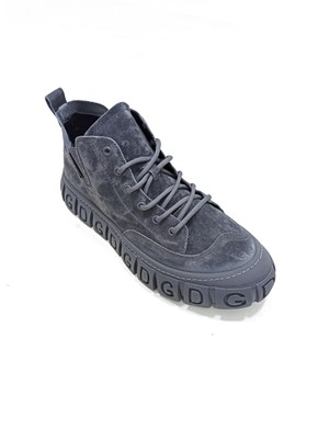 Guja Gri Deri Erkek Sneaker Bot Ayakkabı