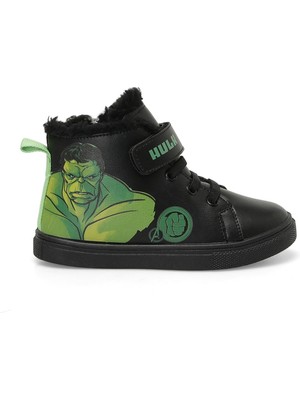 Avengers HUBBA.P3PR Siyah Erkek Çocuk High Sneaker