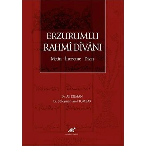Erzurumlu Rahmi Divanı - Süleyman Anıl Tombak